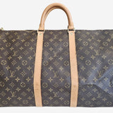 MONOGRAM CANVAS KEEPALL 55 BANDOULIERE