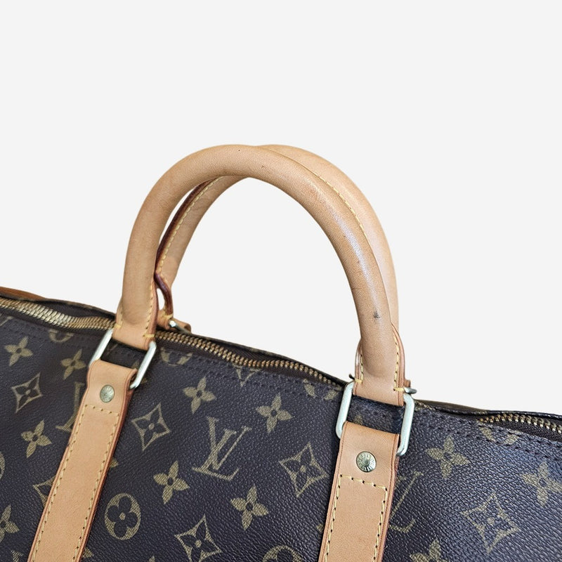 MONOGRAM CANVAS KEEPALL 55 BANDOULIERE
