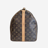 MONOGRAM CANVAS KEEPALL 55 BANDOULIERE
