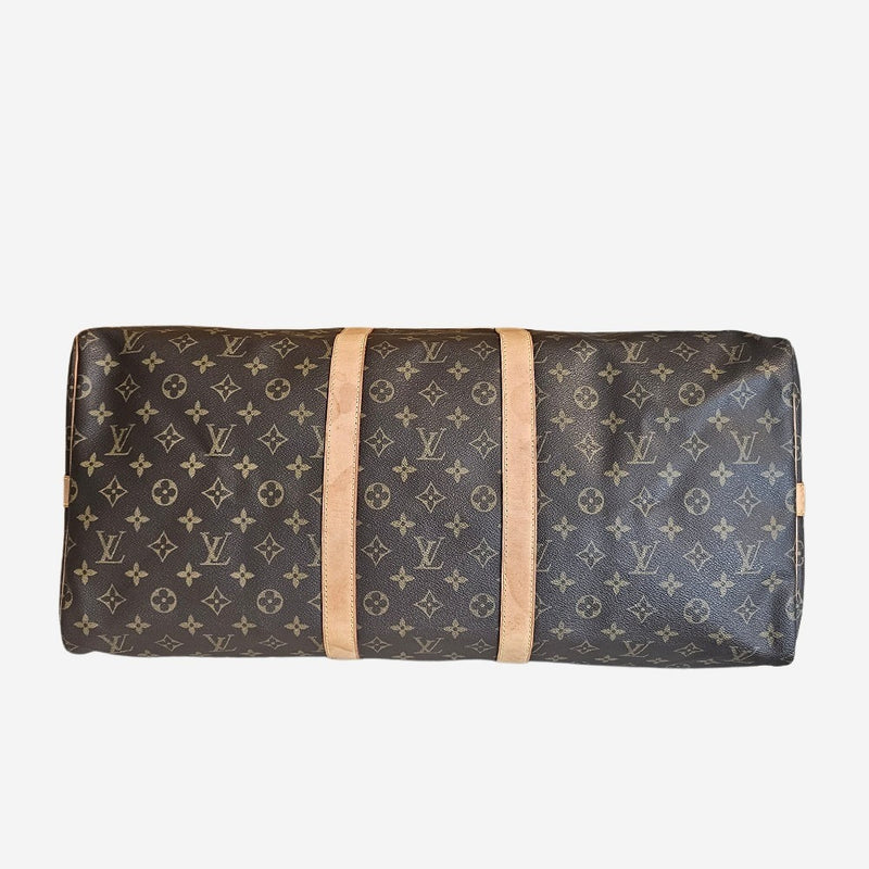 MONOGRAM CANVAS KEEPALL 55 BANDOULIERE