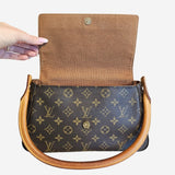 MONOGRAM CANVAS LOOPING PM