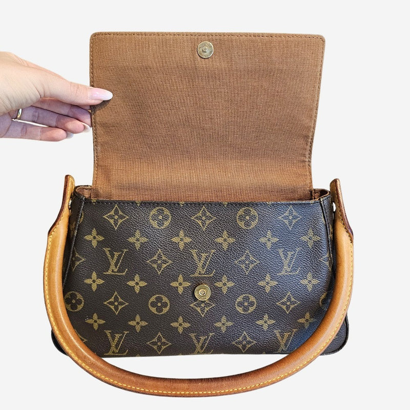 MONOGRAM CANVAS LOOPING PM