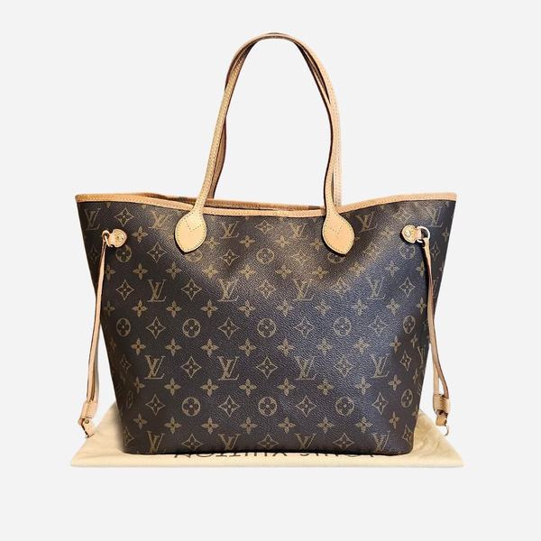 MONOGRAM CANVAS NEVERFULL MM