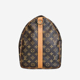MONOGRAM CANVAS KEEPALL BANDOULIERE 50