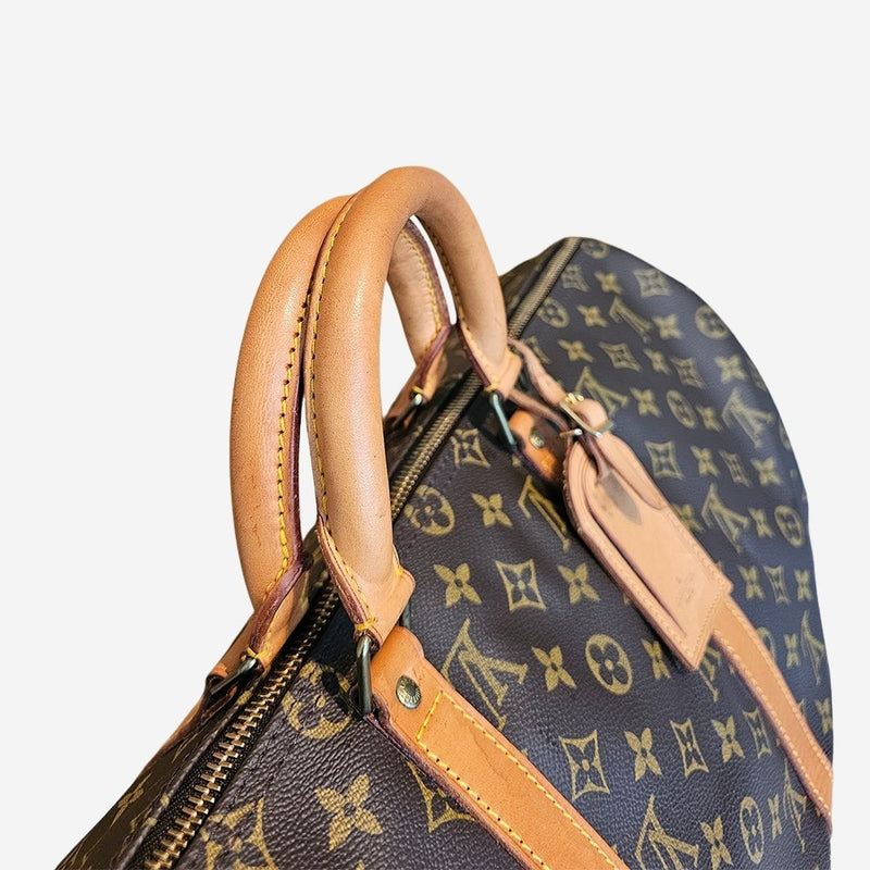 MONOGRAM CANVAS KEEPALL BANDOULIERE 50