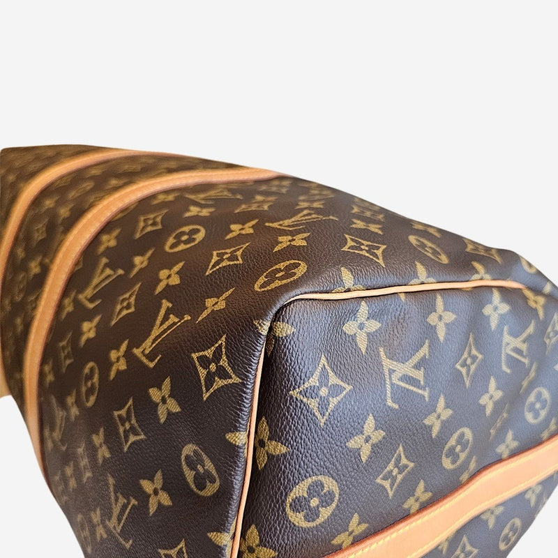 MONOGRAM CANVAS KEEPALL BANDOULIERE 50