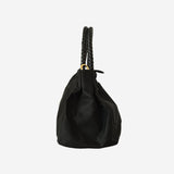 Nylon bow crossbody