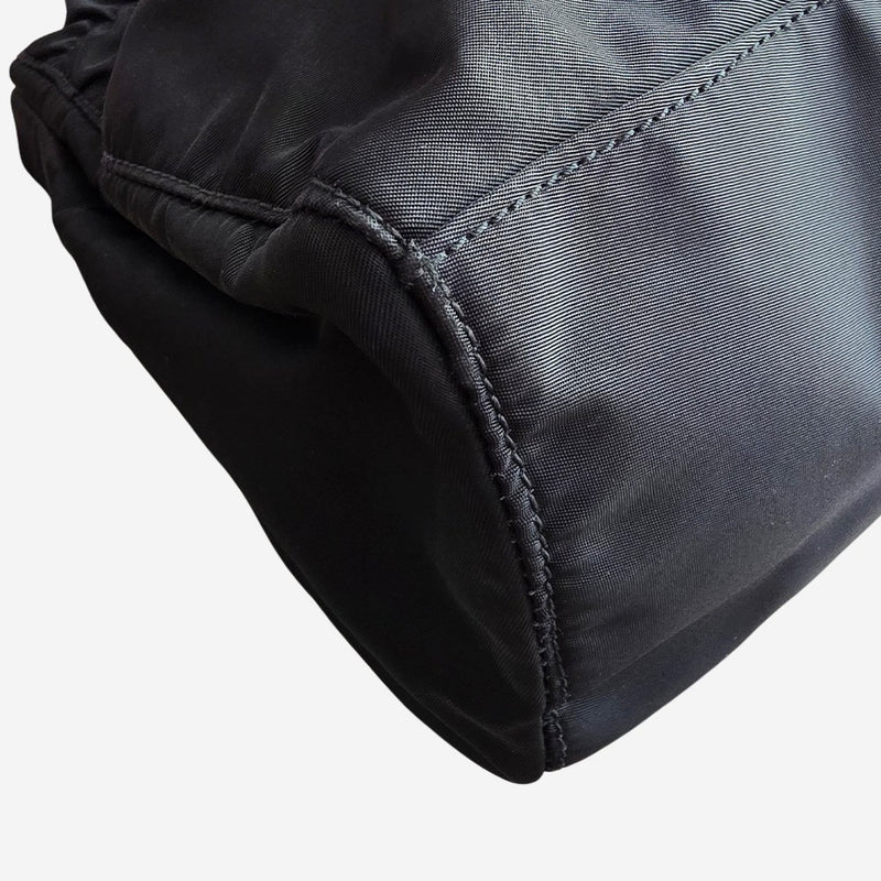 Nylon bow crossbody
