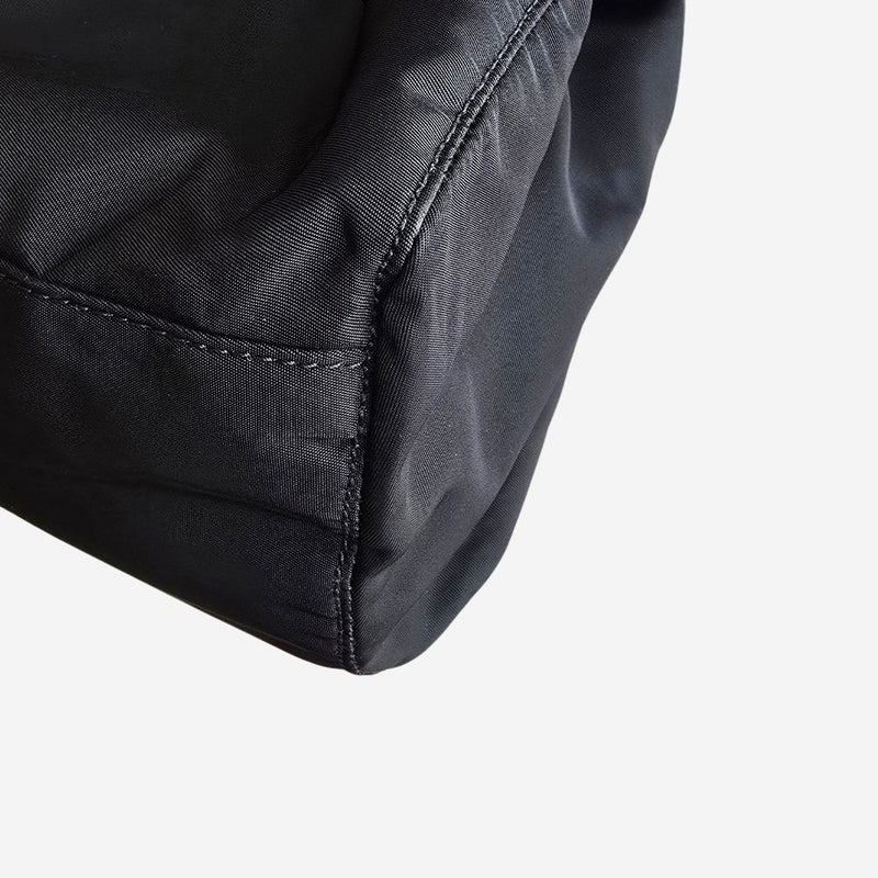 Nylon bow crossbody