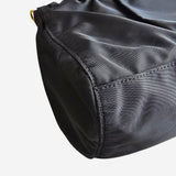 Nylon bow crossbody