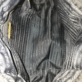 Nylon bow crossbody