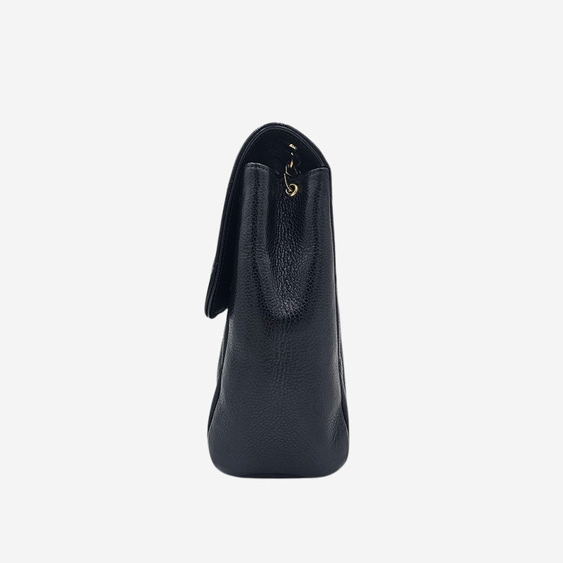 SORT CAVIAR SQUARE FLAP BAG