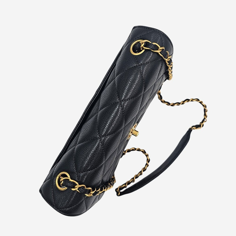 SORT CAVIAR SQUARE FLAP BAG