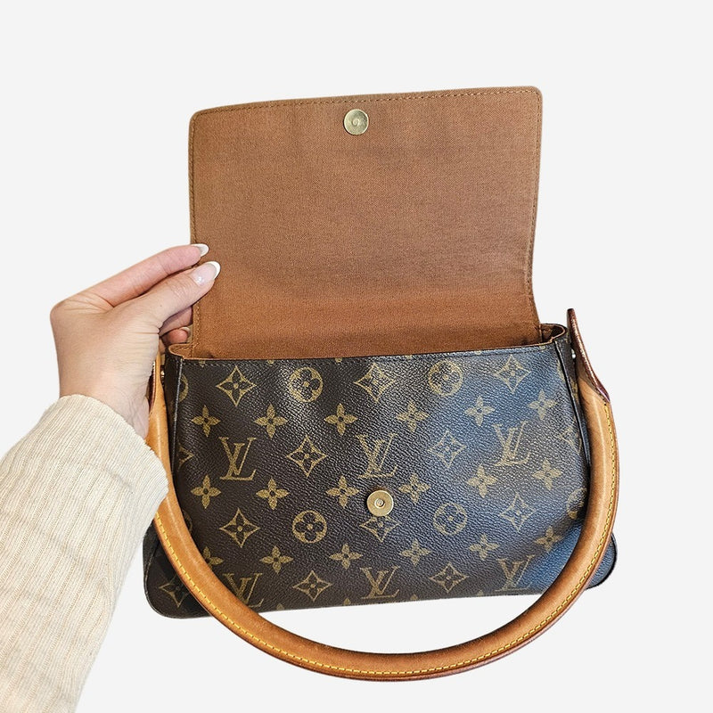 MONOGRAM CANVAS LOOPING PM