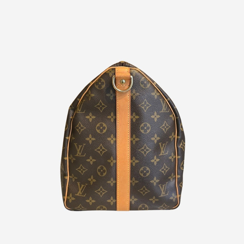 MONOGRAM CANVAS KEEPALL BANDOULIERE 50