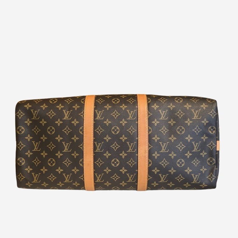 MONOGRAM CANVAS KEEPALL BANDOULIERE 50