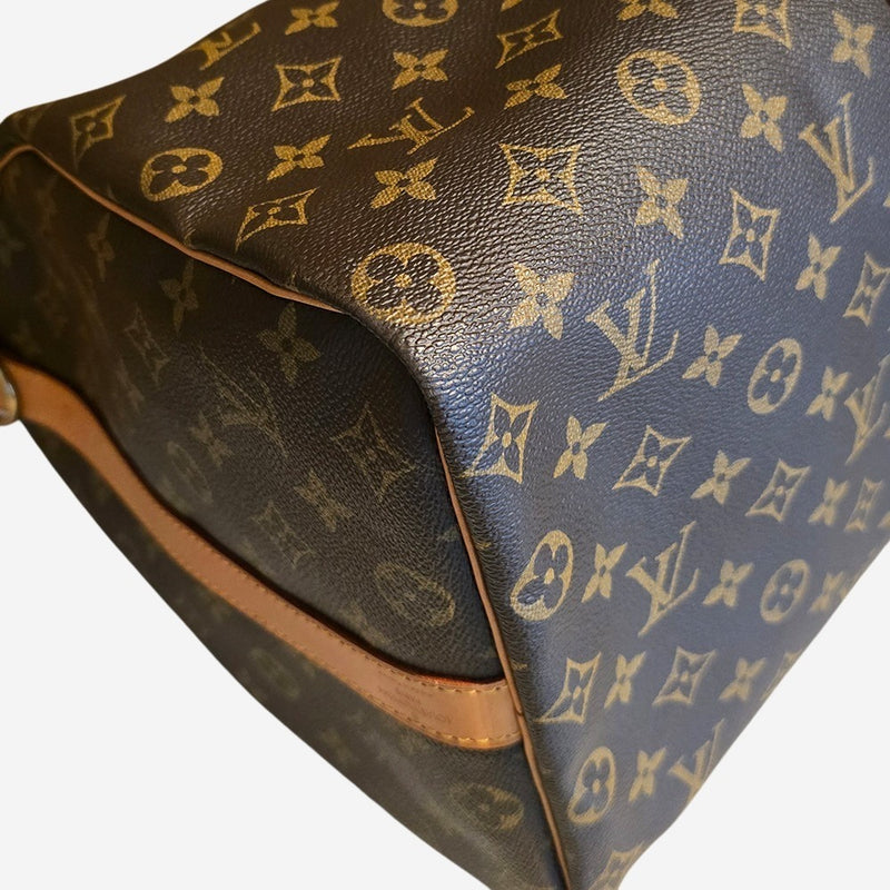 MONOGRAM CANVAS KEEPALL BANDOULIERE 50