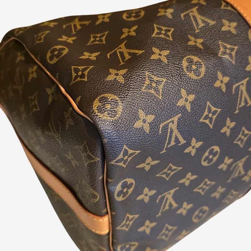 MONOGRAM CANVAS KEEPALL BANDOULIERE 50