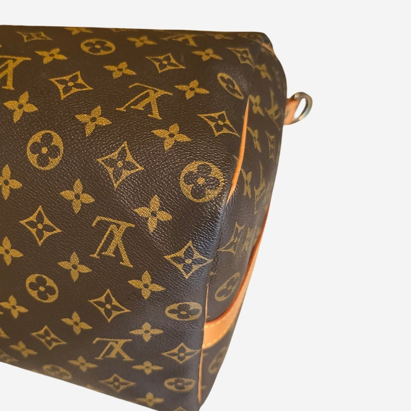 MONOGRAM CANVAS KEEPALL BANDOULIERE 50