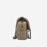 MEDIUM Aged calfskin EASY FLAP BAG