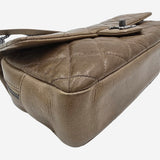 MEDIUM Aged calfskin EASY FLAP BAG