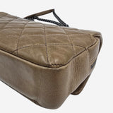 MEDIUM Aged calfskin EASY FLAP BAG