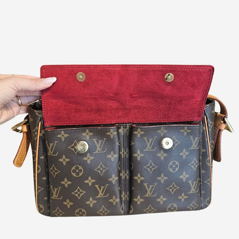 MONOGRAM CANVAS VIVA CITE GM