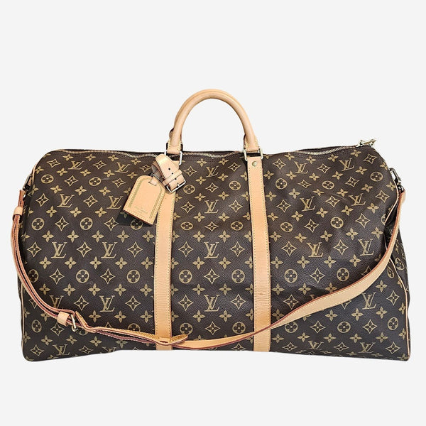 MONOGRAM CANVAS KEEPALL 60 BANDOULIERE