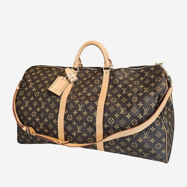 MONOGRAM CANVAS KEEPALL 60 BANDOULIERE