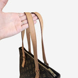 Monogram canvas Cabas Piano