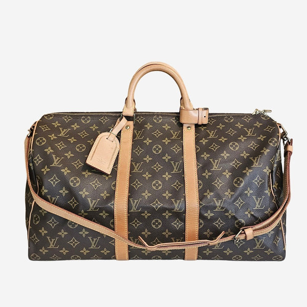 MONOGRAM CANVAS KEEPALL 50 BANDOULIERE