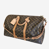 MONOGRAM CANVAS KEEPALL 50 BANDOULIERE