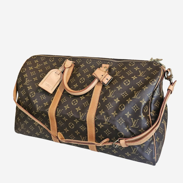 MONOGRAM CANVAS KEEPALL 50 BANDOULIERE
