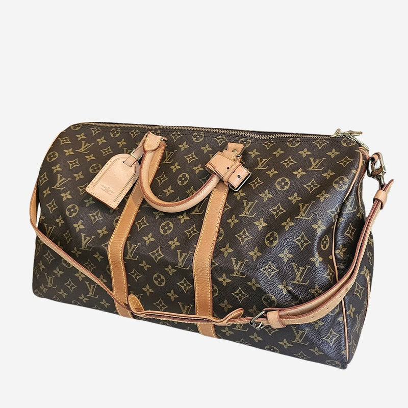 MONOGRAM CANVAS KEEPALL 50 BANDOULIERE
