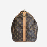 MONOGRAM CANVAS KEEPALL 50 BANDOULIERE
