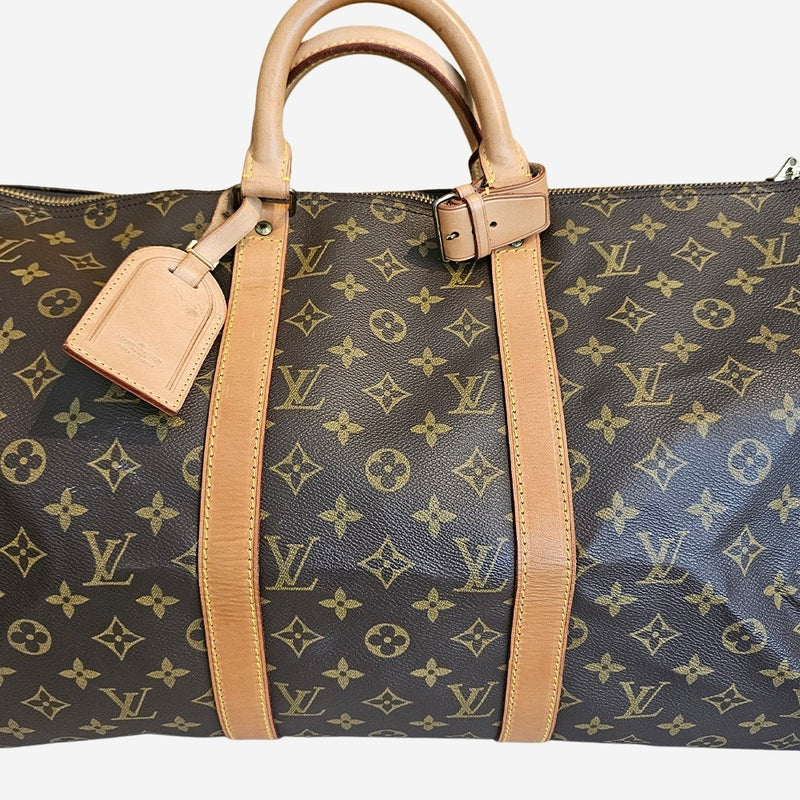 MONOGRAM CANVAS KEEPALL 50 BANDOULIERE