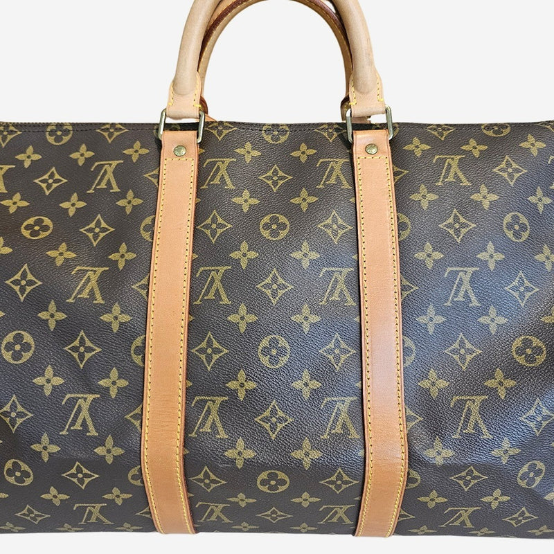 MONOGRAM CANVAS KEEPALL 50 BANDOULIERE