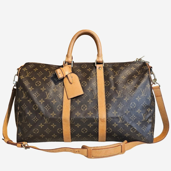 Monogram Canvas Keepall Bandouliere 45