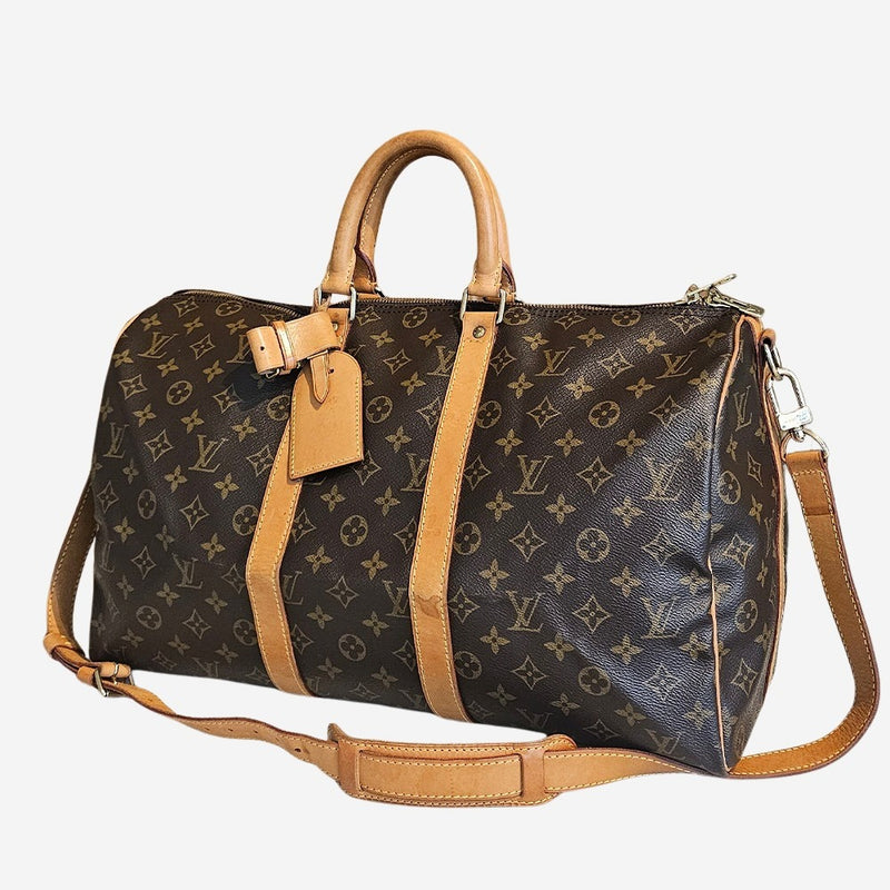 Monogram Canvas Keepall Bandouliere 45