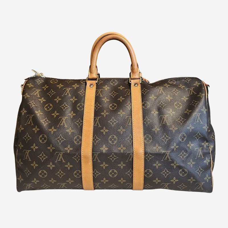 Monogram Canvas Keepall Bandouliere 45