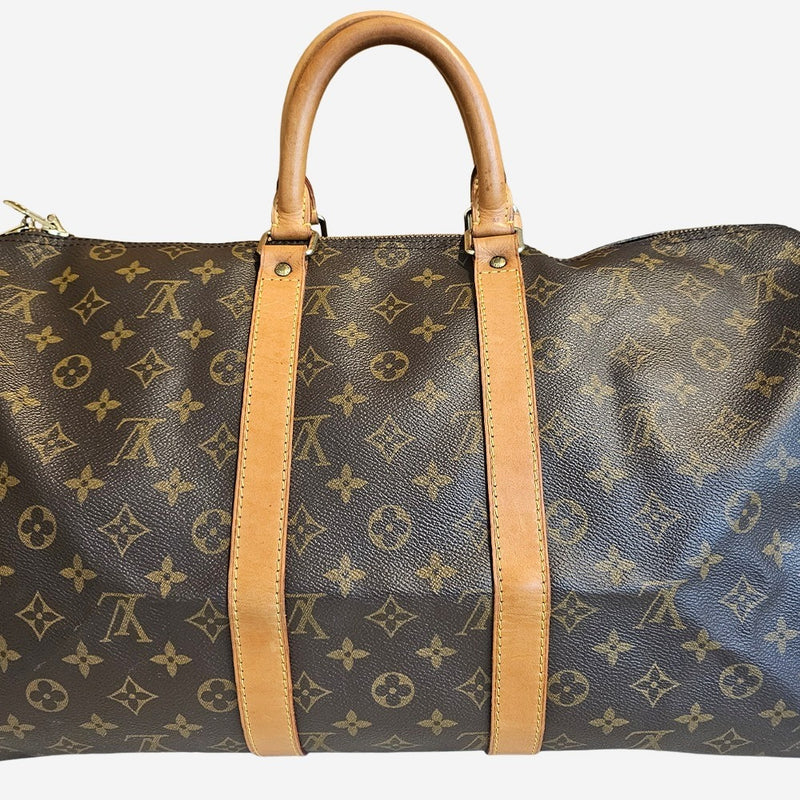 Monogram Canvas Keepall Bandouliere 45