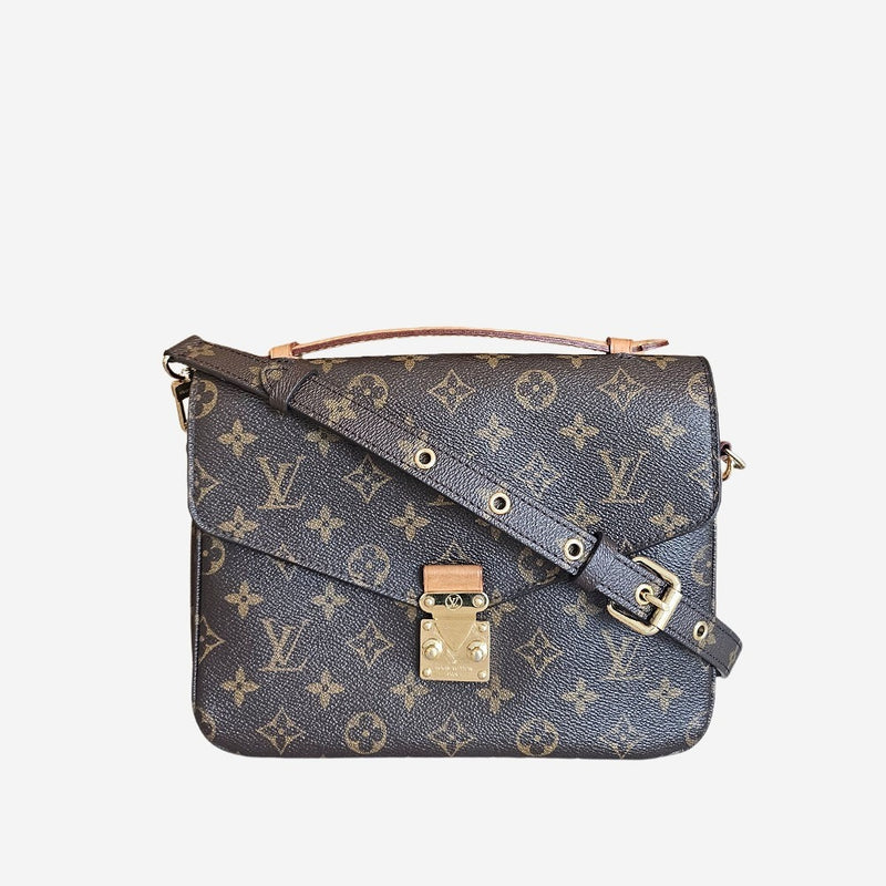 Monogram Canvas Pochette Metis