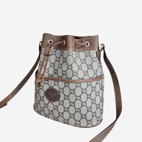 GG Plus Drawstring Bucket Bag