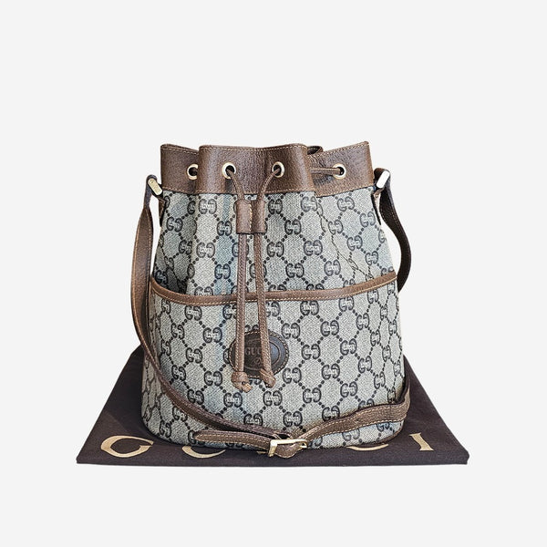 GG Plus Drawstring Bucket Bag
