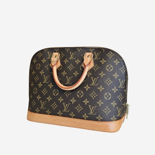 Monogram Canvas Alma PM