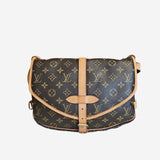 MONOGRAM CANVAS SAUMUR 30