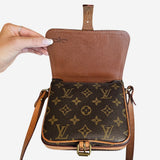 Monogram Canvas Cartouchiere PM