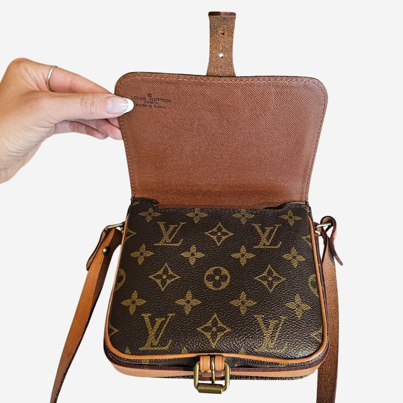 Monogram Canvas Cartouchiere PM