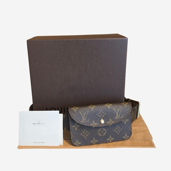 Monogram Canvas Ceinture Pochette Solo