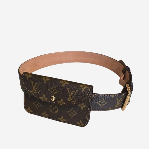 Monogram Canvas Ceinture Pochette Solo